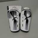 Franklin Sports Superlight Soccer Shin Guard (Small, White+Black)