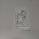 Topgraph Compatible with Samsung Galaxy S24 Ultra Case Designer Cute Clear for Women,Cool Transparent Silicone Phone Cases Cover - Green Eucalyptus Leaves