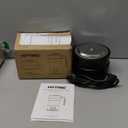 HYTRIC Travel Electric Kettle, 700ML Foldable Small Electric Kettle BPA-Free, Portable Kettle with Multifunctional Panel, Collapsible Hot Water Kettle with Keep Warm & Delay Start, 110V Black