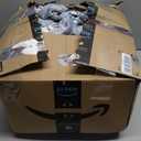 Comfy Toddler Couch and Chair for Kids with Blanket, 2-in-1 Soft Plush Fold Out Kids Sofa Chairs for Girls and Boys, Convertible Sofa to Lounger for Playroom, Glowing Starry Sky (Blue)