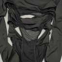 SINROYEE Women Hollow Out Outfits One Piece Jumpsuit Long Sleeve Top Cut Out Bodysuit for Rave Party Club L