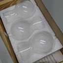 XXXFLOWER Plant Terrarium with Wooden Stand, Air Planter Bulb Glass Vase Metal Swivel Holder Retro Tabletop for Hydroponics Home Garden Office Decoration - 3 Bulb Vase