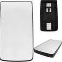 SEPEY Upper Mirror Glass for KENWORTH T680, Main Replacement Mirror Glass with Defrost Heated for KENWORTH T680 T880