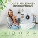 Luxury California King Mattress Protector | 100% Waterproof Mattress Protector & 100% Bamboo Viscose Top | Breathable, Cooling & Machine Washable with Deep Pockets | California King Size Bed Cover