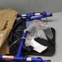 Medline Basic Rollator with 6in Wheels 350lbs Blue