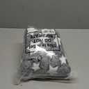 VitalCozy 2 Pack Self Warming Cat Mat Self Heating Pad Bed Reversible Machine Washable Reflects Body Heat Warm Thermal Pet Pad Crate Blanket for Feral and Indoor Cat (Star,17'' X 17'') (Grey)