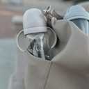 nouka Tritan Plastic Transitional Sippy Cup with Weighted Straw | Leak Proof and Easy Grip | Removable Handles | Soft Sand