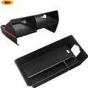 2PCS Compatible with Toyota Camry 2025 Accessories Center Console Storage Tray Armrest Glove Box Organizer for Camry 2025 Accessories