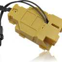 Pleoos AC Heater Blower Motor Control Switch - Compatible with 1988-1995 Toyota Pickup & 1989-1997 4Runner | Replaces 84732-35020, 12837165 | Manual Push Button Yellow Plastic Fan Speed Switch