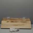 GXYAWPJ 24 Inch Floating Shelves for Wall Rustic Light Wood Wall Shelves for Bedroom Set of 4