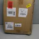 Round Side Table Set of 2, Black Round End Table with Storage, 2-Tier Modern Accent Table, Small Bedside Table for Living Room, Bedroom-Black