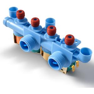 Quad WH13X26637 Washer Water Inlet Valve Assembly Compatible with GE GTW680BSJ5WS GTW680BSJ3WS GTW680BSJ6WS, k-78354 Washering Valve Fit GTW585 GTW685 GTW725 GTW750 PTW600 PTW605 PTW700 PTW705