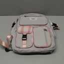 Joymoze Cute Backpack for Girl Teenager Daily Backpack Women Backpack Purse Grey