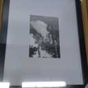 Americanflat 11x14 Picture Frame with Shatter-Resistant Glass - Use as 5x7 Frame with Mat or Display 11x14 Photo Without Mat - Signature Collection - Picture Frames for Wall Display - Black