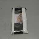 Hookless It's A Snap! Polyester Fabric Snap-In Replacement Shower Curtain Liner for Hookless Curtain with Sheer Window, 70" x 54", Water-Repellent, Easy Install, White