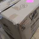 Signature Design by Ashley 25" Tallenger Modern Upholstered Swivel Counter Height Barstool, Set of 2, Black & Dark Brown