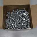Hard to Find Fastener Tap Hex Bolts, Durable Corrosion-Resistant Steel Hex Head Bolt for Home Improvement, DIY, Construction, 3/8-16 x 1, Pack of 100