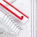 10 Pcs Wall Corner Protector, Clear Self-Adhesive Corner Protectors for Walls for Baby, Furniture, Door, Tables, Cover Sharp Furniture, Easy to Install(39.37'' x 1.18'')