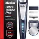 Pro Grooming UltraOneBlade Trimmer for Men - Beard and Mustache - Electric Razor Cordless, Waterproof Adjustable Hair Length, and Battery Indicator for Precision Grooming