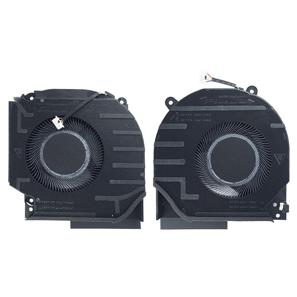 New Cooling Fan for HP Victus 16-r 16-r0039tx 16-r0022ns 16-s Laptop, for HP Omen Gaming Laptop 16-wd 16-wd0045nf, 16-xd 16-xd000 16-ae p/n: N44738-001 MG75091V1-C180-S9A MG75091V1-C190-S9A Fan DC 12V