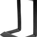 Red Co. 8 Decorative Metal Display Plate Stand and Art Holder Easel in Black Finish