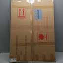 Keonjinn Black Framed Mirror for Bathroom 40 x 30 Inch Rounded Rectangle Wall Mirror, Matte Black Vanity Mirror for Over Sink, Tempered Glass Farmhouse Mirrors Seamless Metal Frame