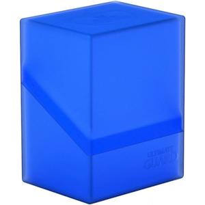 Ultimate Guard Boulder 80+ Classic, Deck Case for 80 Double-Sleeved TCG Cards, Sapphire, Secure & Durable Storage for Trading Card Games, Soft-Touch Finish