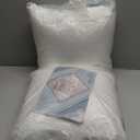 Oubonun 16 x 16 Throw Pillow Inserts Set of 2-100% Cotton Cover - White Couch Bed Decorative Pillow Pair