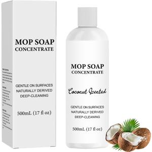 2026 New Brazilian Waves Mop Soap, 500ML Floor Cleaning Mop Soap with Long-Lasting Fragrance, MopSoap Brazilian Wave, Multipurpose Floor Cleaner for Tile, Hardwood & Laminate