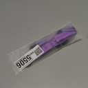 Airtag Dog Collar with Waterproof Air Tag Holder, Luminous Reflective, Soft Padded, Adjustable Nylon Pet Collar for Small Medium Large Heavy Duty Dogs,Purple, S (S (12"-14.5"))