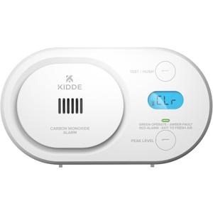 Kidde Carbon Monoxide Detector, AA Battery Powered, Digital Backlit Display, Portable for Travel or Home, LED Status Indicators, 85 dB Alarm, 5th Edition, COBD