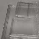 Clear Display Case for Collectibles Acrylic Figurine Figure Display Shelf Case Wall Mounted Blind Box Hobby Display Case Acrylic box with Shelves for Funko Pop, Popmart, 1 Pack