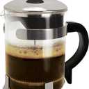 Primula 4 Cup Classic Coffee Press, Chrome - 0.45 Liters
