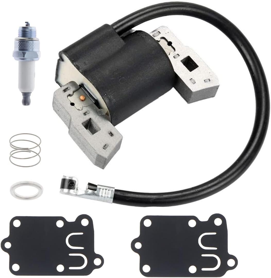 Cnfaner 397358 Ignition Coil for 5hp Horizontal Shaft Engines 130202 132200 130900 135400 100200 Tiller Mower Replace 697037 298316 395490