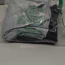 GORGLITTER Boy's Baggy Sweatpants 2 Piece Wide Leg Elastic Waist Jogger Sweat Pants with Pockets (Black and Grey, 12 Yrs)