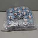 Sanwuta Christmas Bags Bulk for Gifts 12.8 x 9.8 x 6.7 in Large Tote Treat Grocery with Handles Reusable Non Woven Pocket(48 Pcs)