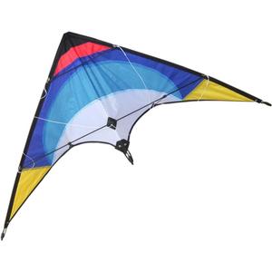 HENGDA KITE-Upgrade Star Rhyme 48 Inch Dual Line Stunt Kite for Kids and Adults,Outdoor Sports,Beach and Fun Sport Kite,Handle,Line,and Bag Included