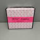 Betsey Johnson - Queen Bed Sheets, Soft & Lightweight Bedding, Fade & Wrinkle Resistant (Wonderland Stripe Pink, Queen)