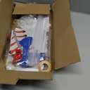 Baseball party Balloons Stand Kit 2 Sets with 2 Baseball Glove Foil Balloons Red Blue Silver Themed Party Balloon Centerpiece for Tables for Men Boys Game Sports Rookie Year 1st Birthday decorations