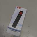 COTINSE Hidden Camera Detectors for Travel, Spy Camera Finder, Portable Hidden Bug and Camera Detector, GPS Tracker Detector with 6 Levels Sensitivity for Hotel, Car, Office, Airbnb (Single, Black)