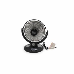 Black+Decker 14 in. Radiant Dish Heater Color, Black