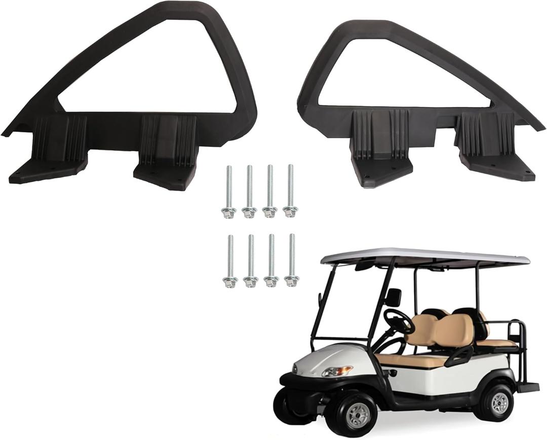 1 Pair Arm Rest Hip Restraint Compatible with Golf Cart Compatible with Club Car DS 2000-up Gas & Electric, Driver and Passenger Side, Replaces OE # 103246701 101987602 103246801 101985502