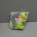 Baby Dino Musical Stuffed Animal Toys for 0-3-6-9-12 MonthsInfant Dinosaur Tummy Time Toys with Crinkle Sound Paper,TeetherTextures & Rattles for Newborn Boys Girls Birthday GiftsGreen