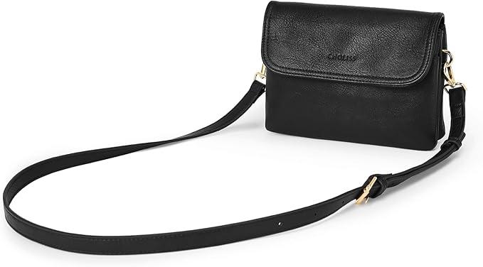 CHOLISS Small Crossbody Bags for Women, Vegan Leather Cell Phone Purse, Mini Travel Purse with Adjustable Strap Womens Gifts