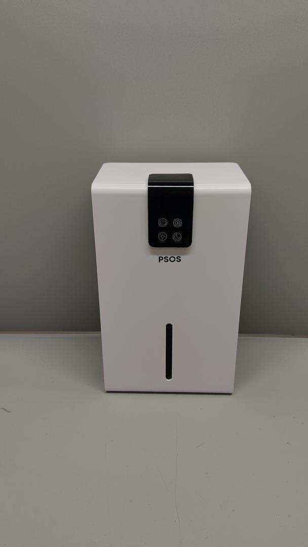 Dehumidifier, Dehumidifiers for Home,98 OZ Water Tank, (1000 sq.ft) Quiet Dehumidifier for Basement Bathroom Bedroom with Humidity Display, Auto Shut Off, Relaxing 7 Color Ambient Light, CreamWhite