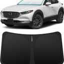INSAUTO Custom Fit Windshield Sun Shade Accessories for Mazda CX30 CX-30 2020-2026, Foldable Front Window Sunshade, UV & Heat Reflector, Keeps Interior Cool, Includes Storage Bag
