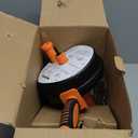 Drain Auger, Clog Remover with Drill Adapter, 25 Feet Flexible Plumbing Snake Use Manually or Powered for Kitchen, Bathroom and Shower Sink, Comes with Gloves (orange)