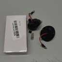 LED License Plate Light Tag Lights Assembly Compatible with Ford F150 F250 F350 F450 F550 Superduty Ranger Explorer Bronco Excursion Expedition,6000K White, 2PCS (Black)