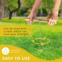 Spiral Tree Stake Kit, Tree Stakes and Supports for Leaning Trees, Protect Trees from Bad Weather