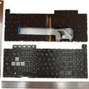 Laptop Replacement US Layout with Backlight Keyboard for Asus TUF Gaming A15 FX506 FA506 FA556 TUF506.TUF A17 FA706.TUF Gaming F17 FX706LI FX706 FX706L FA706U FX706U FA706 661VUS00
